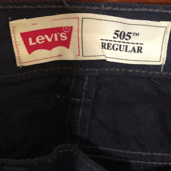 Boys Levi 505 Jeans - Picture 2 of 4